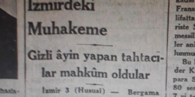 Cumhuriyetin 10. yılı: İzmir'de cem ayini yapanlara tutuklama!