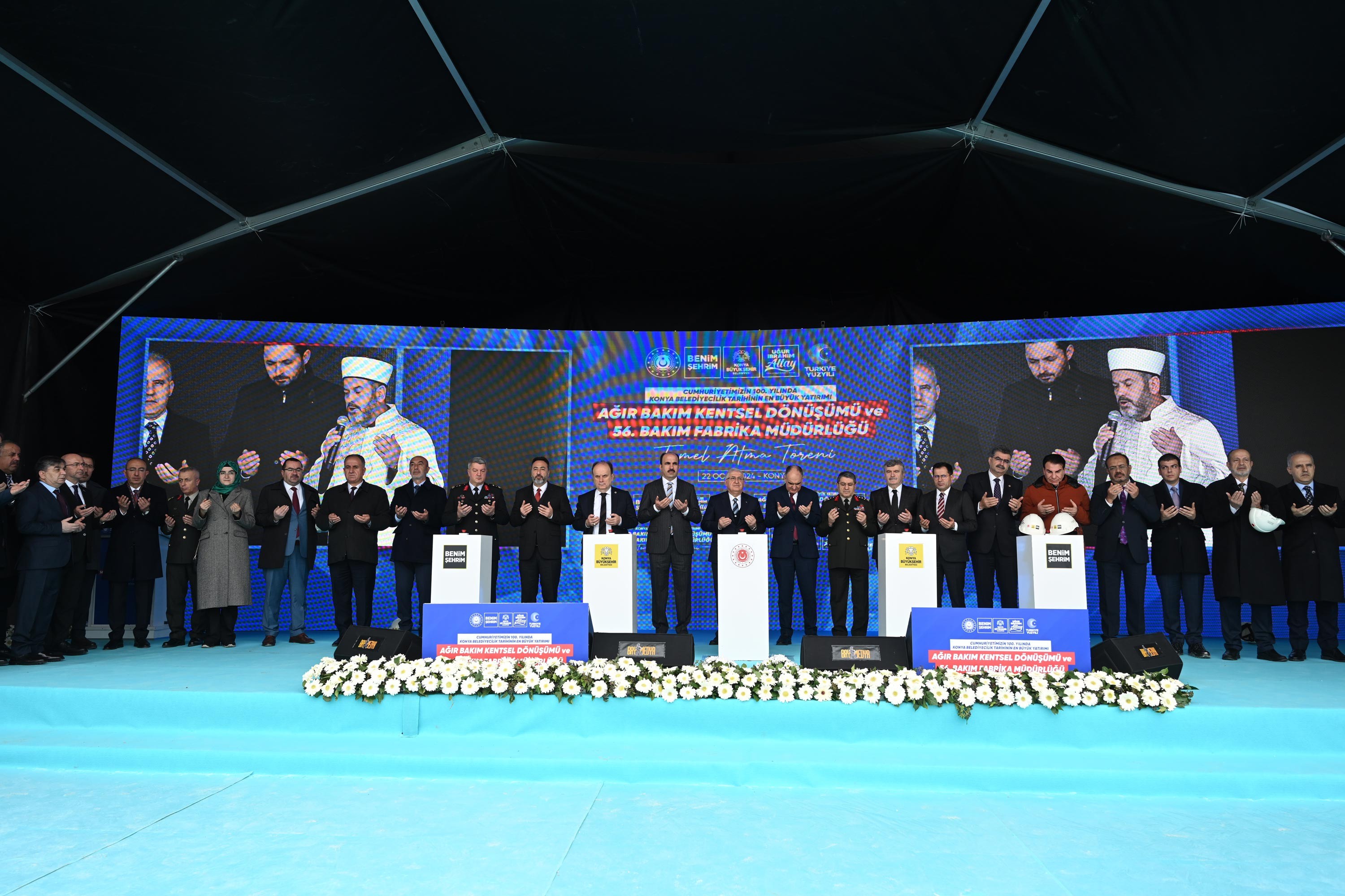 Cumhuriyet'in 100. yılında Konya Büyükşehir'den dev adım! Konya belediyecilik tarihinin en yüksek bütçeli yatırımının temeli atıldı