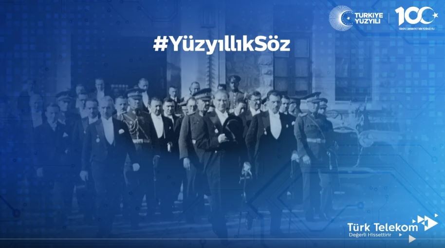 Cumhuriyet’in 100. yılında Türk Telekom ile gelecek nesillere bir söz bırak