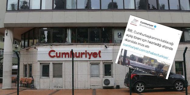 Cumhuriyet'in photoshop'lu yalan haberi