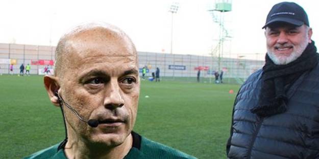 'Cüneyt Çakır'ı bir daha hiçbir maçımıza istemiyorum'