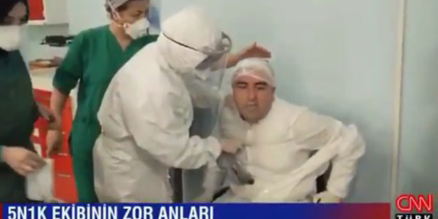 Cüneyt Özdemir son durumunu açıkladı! Sağlık çalışanlarının 1 gününü haberleştirirken bir anda yere yığıldı