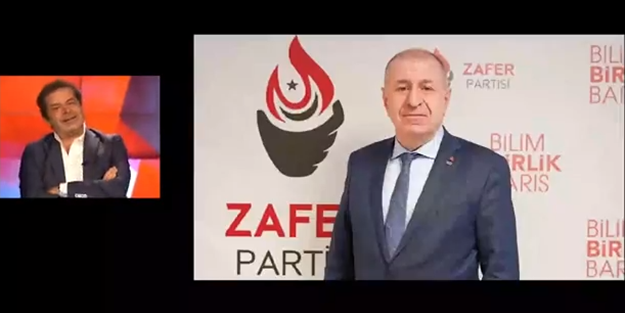 Cüneyt Özdemir'den Ümit Özdağ'ın afiş provokasyonuna destek!