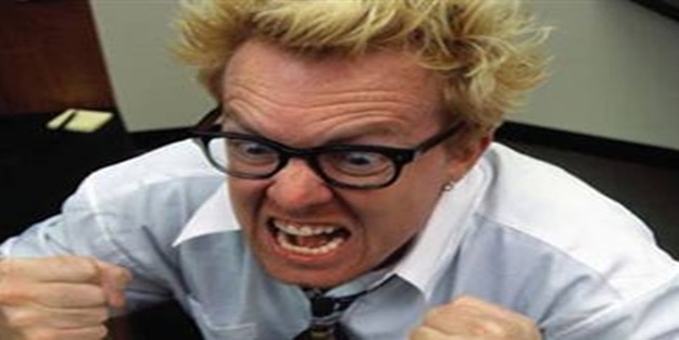 Çünkü sen sinirlisin!