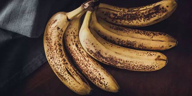 Çürük sandığınız kararmış muzlar tam bir şifa kaynağı