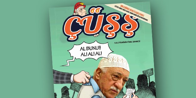 'Çüşş' mizah dergisi K.O.Z filminin final sahnesini çizdi