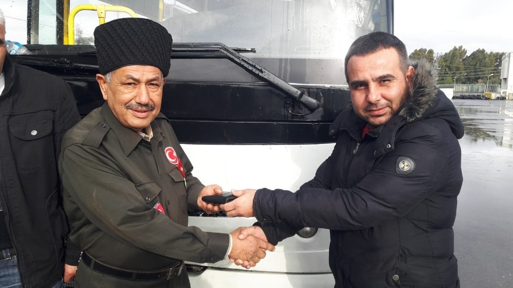 Cüzdanını otobüs şoförü buldu 