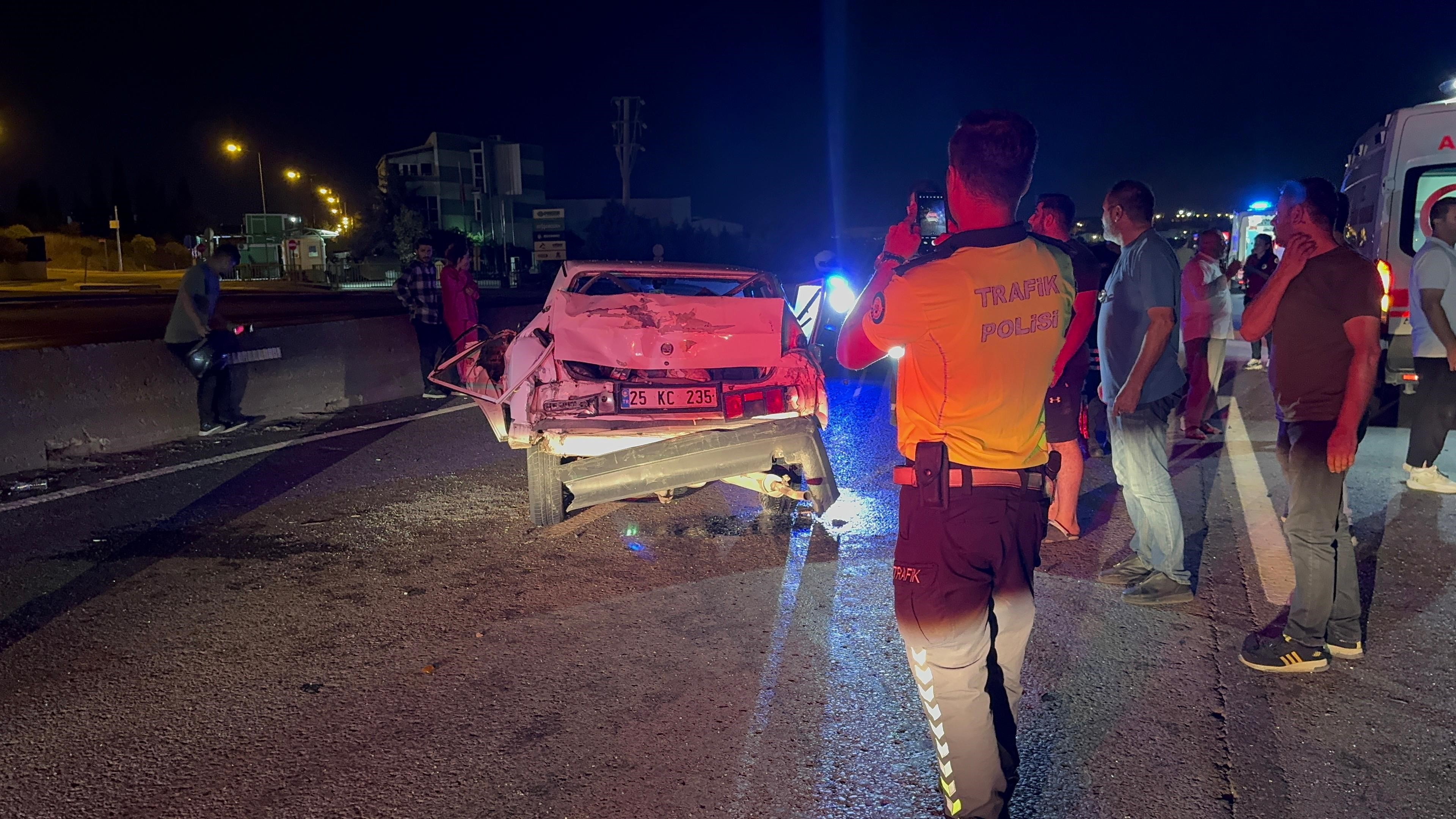 D-100’de feci kaza