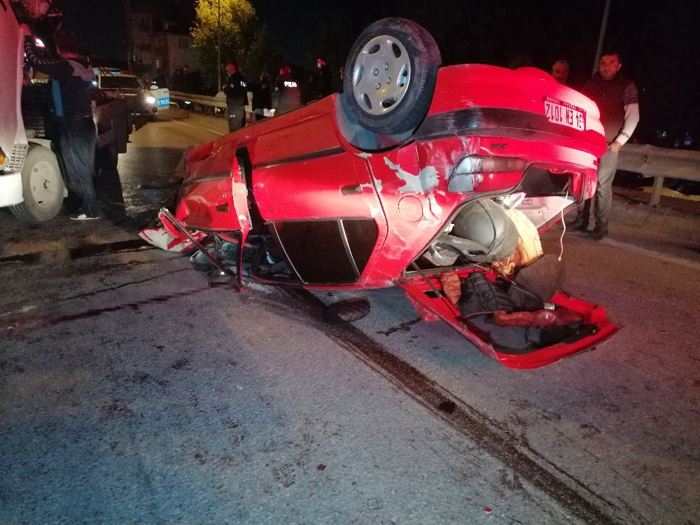 D-100’deki feci kazada yaralanan genç yaşamını yitirdi 