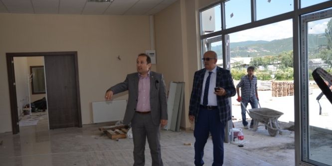 Yeni belediye binası ve kültür merkezi gün sayıyor