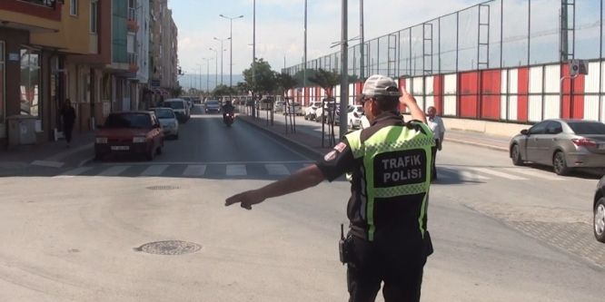 Motosikletlerle sıkı denetim