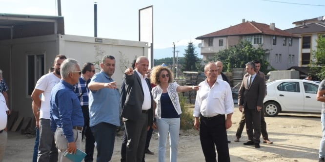 Katlı pazaryeri tamamlanıyor