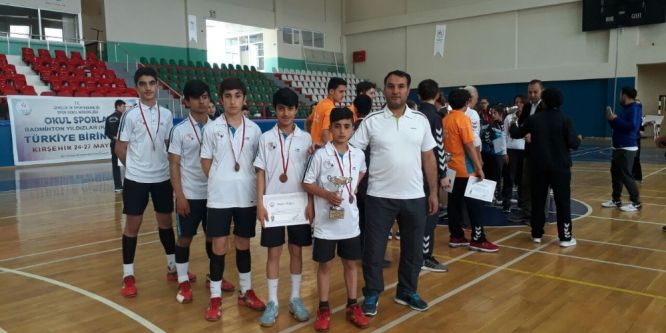 Van ekibi Türkiye üçüncüsü oldu