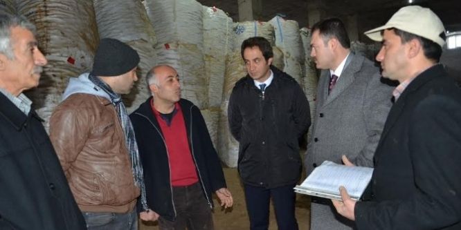 Patates depoları kontrol edildi