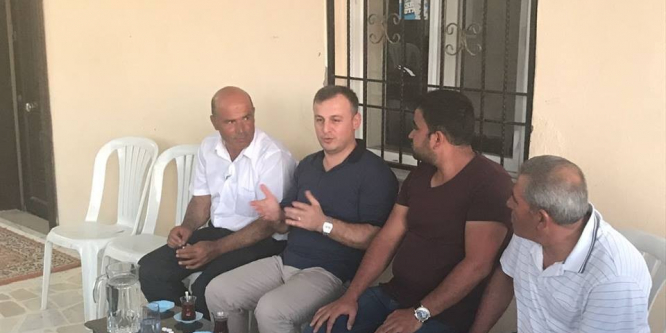 Birecik kaymakamından boğulan çocuğun ailesine taziye ziyareti