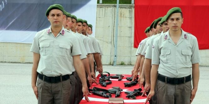 Yozgat’ta 46 kısa dönem er yemin etti