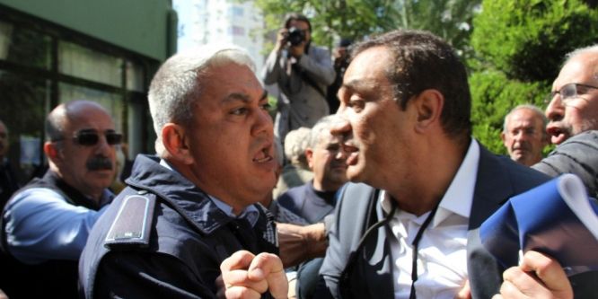 Antalya’da arazi ihalesinde arbede