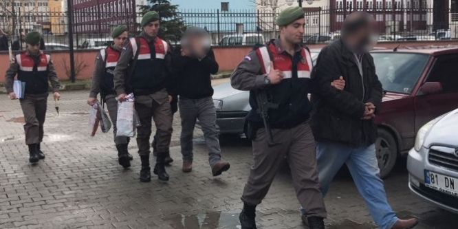 Hayvan hırsızları yakayı ele verdi