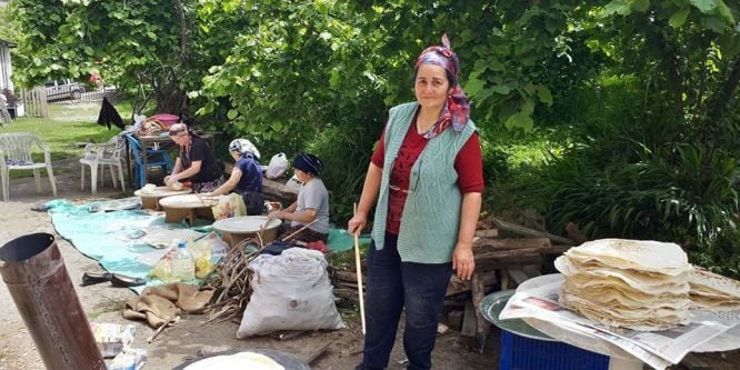 Ramazan yufkaları açılmaya başlandı