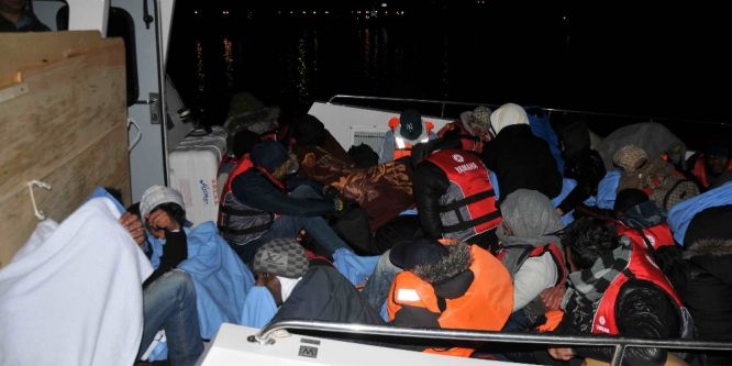 Ayvacık’ta 41 kaçak yakalandı