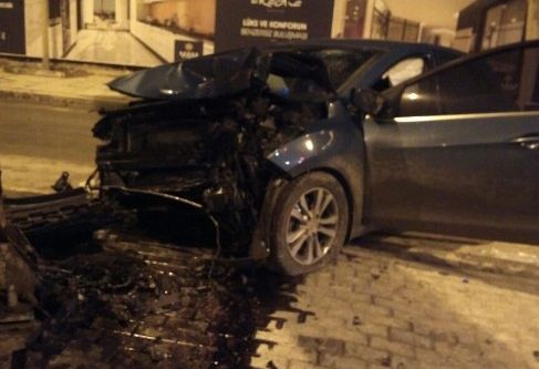 Başkent’te trafik kazası