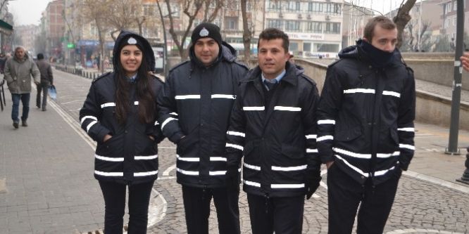 Yeni zabıtalar iş başı yaptı