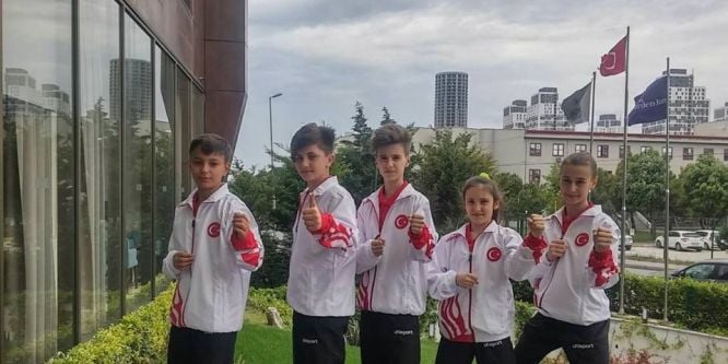 Darıcalı sporcu Balkan üçüncüsü oldu