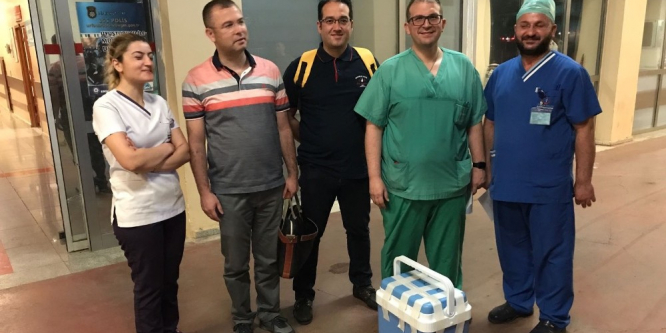 Ölen hastanın organları 3 kişiye umut oldu