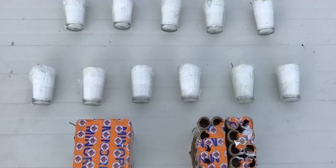 Çok sayıda patlayıcı ele geçirildi