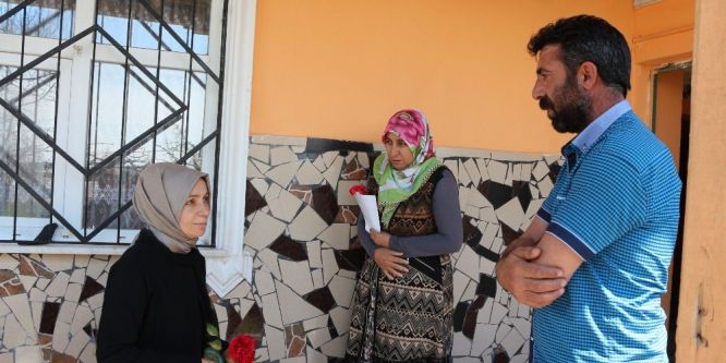 Milletvekili Usta ev ziyaretlerinde bulundu