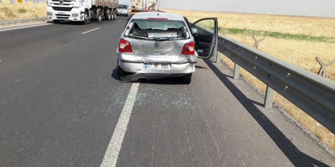 Nusaybin’de trafik kazası: 3 yaralı