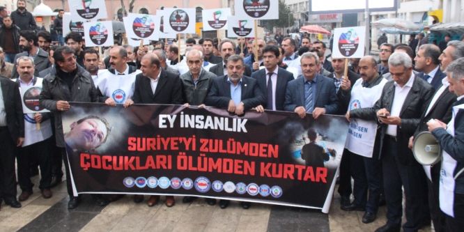 Elazığ’dan Esed’e sert tepki