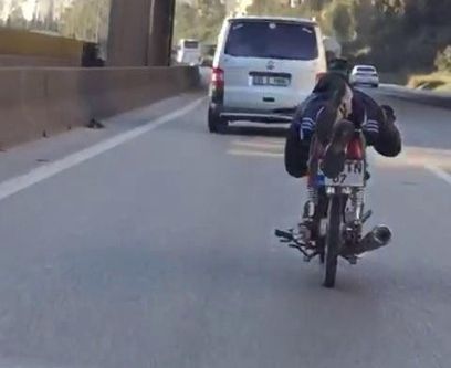 Araç sürücüleri hayrete düştü!