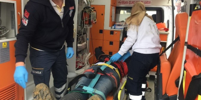 Gürültüyle balkona koştu, görünce şoke oldu