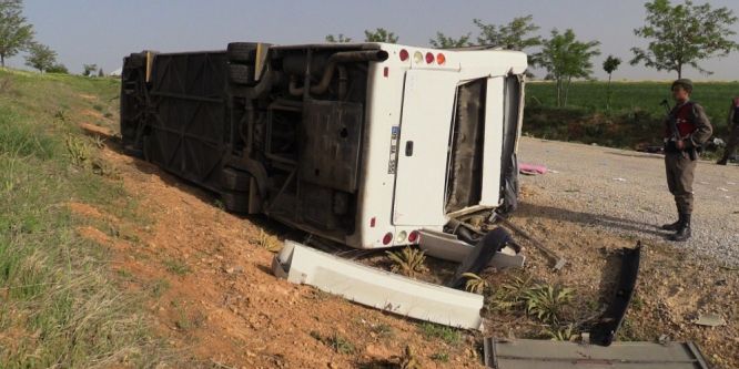 Aydın'da feci kaza: 38 yaralı!