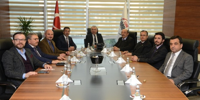 Denizli Ticaret Odasından, Eximbank Genel Müdürüne ziyaret