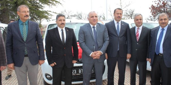 Tarımda etkin hizmet için 9 araç tahsis edildi