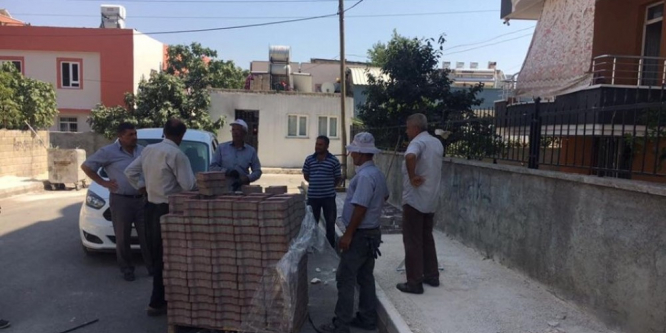 Mahalle sakinleri yolları güven içerisinde kullanabilecek