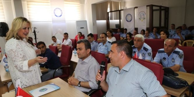 Efeler Belediyesi personeli iki günlük eğitimden geçti