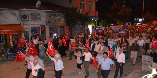 Kargı milli irade için yürüdü