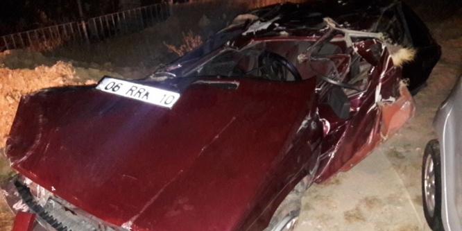 Sivas’ta trafik kazası: 2 yaralı