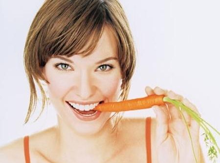 Diş için havuç tüketin