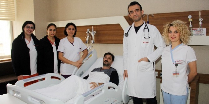 50 dakika sonra yaşama döndü