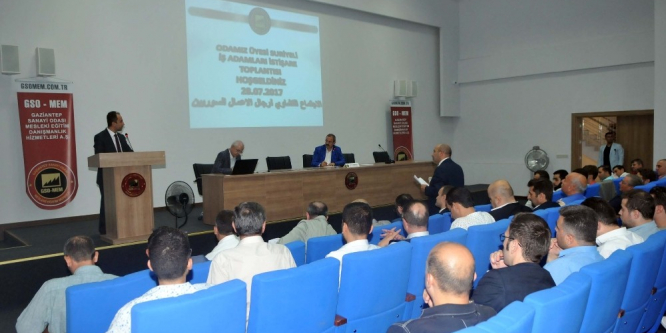 Suriyeli işadamları ile istişare toplantısı yapıldı