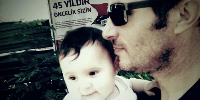 Trafik kazası 8 aylık kızı babasız bıraktı