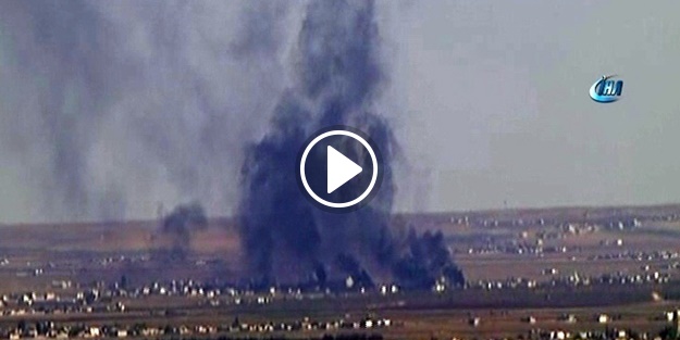 DAEŞ’in bomba yüklü aracı vuruldu
