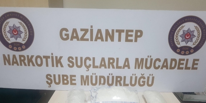 Gaziantep’te uyuşturucu operasyonu