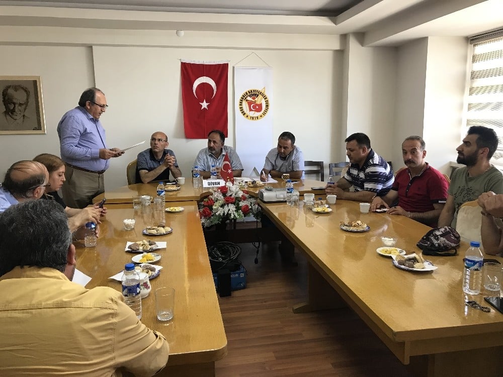 DAGC Başkanı Özsoy, yerel basının sıkıntılarını dile getirdi 