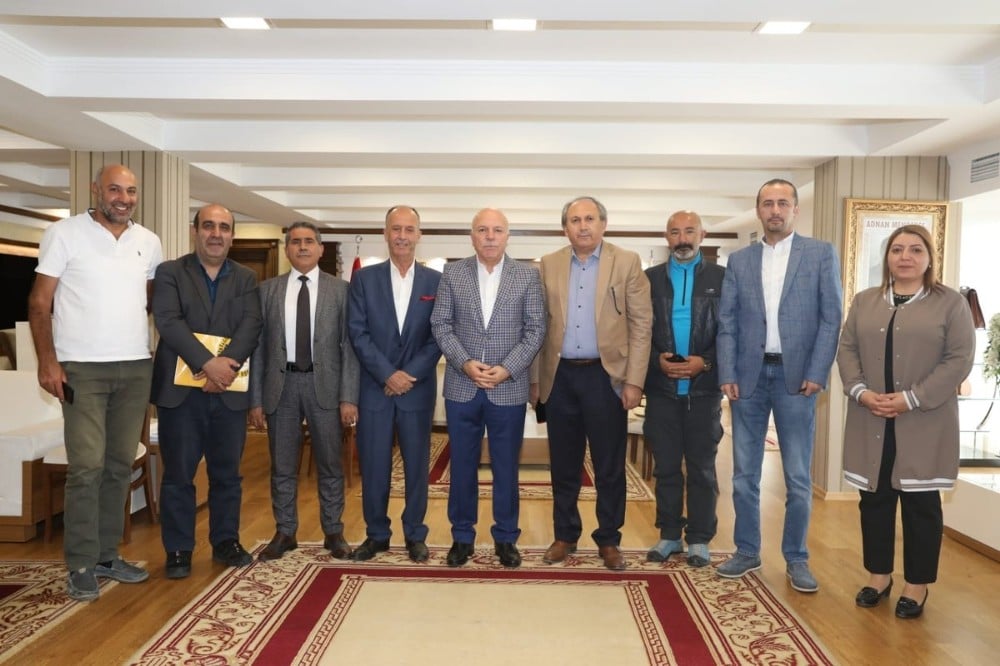 DAGC’den Başkan Sekmen’e ziyaret 