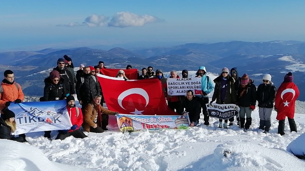 Dağcılardan Sarıkamış tırmanışı 